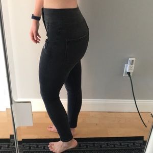 EXPRESS black denim leggings